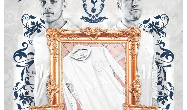 官方：热刺将在对阵维拉的足总杯比赛身着1901复古纪念版球衣